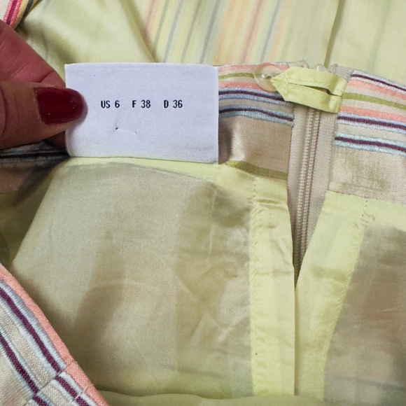 Akris Punto striped silk blazer/skirt set - Picture 15 of 15